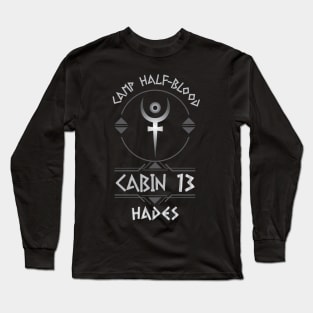 Cabin #13 in Camp Half Blood, Child of Hades – Percy Jackson inspired design Long Sleeve T-Shirt